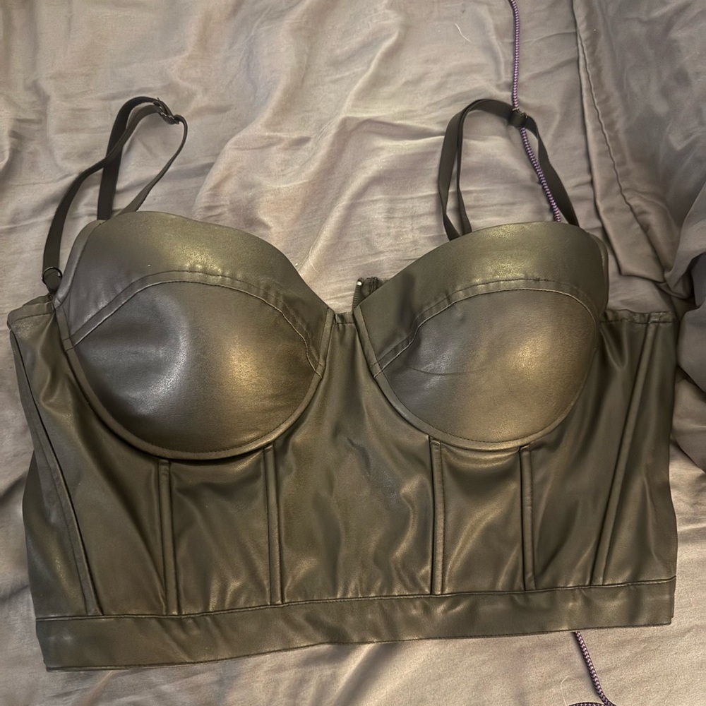Rue21 Black Bustier Bra